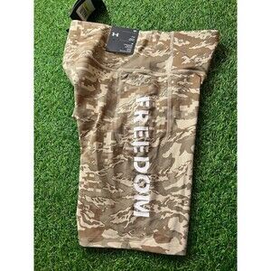 Under Armour Shorts Women’s medium  Camo Bike Activewear Military Freedom NWT A4